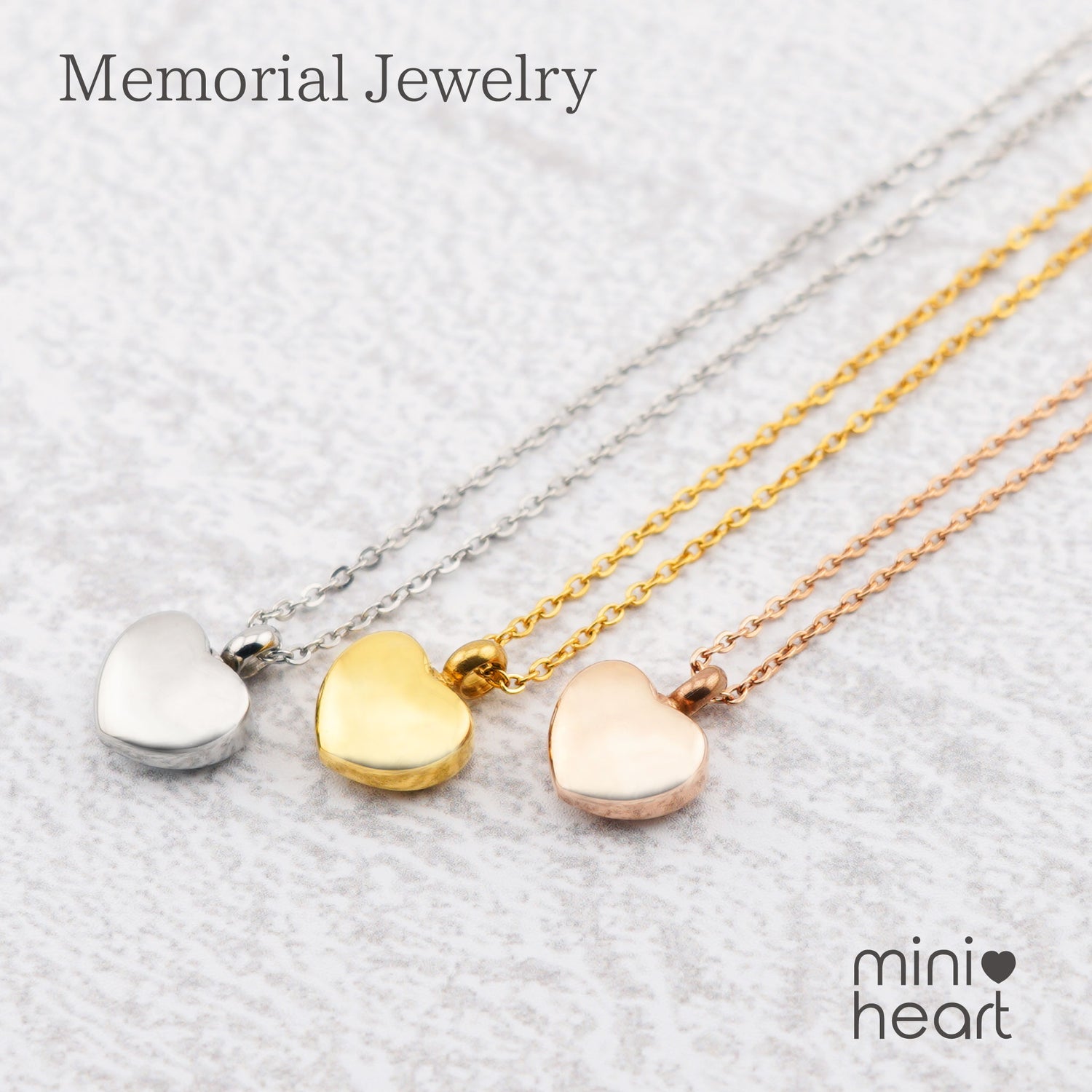遺骨ペンダント（ミニハート）ASHIFa