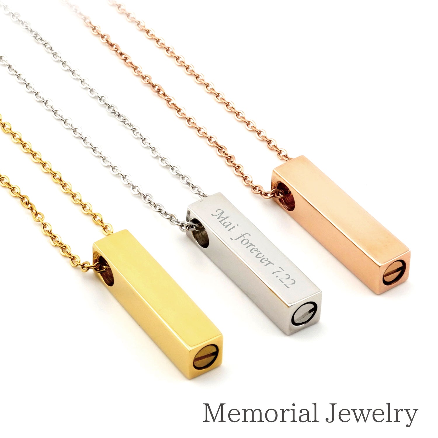 遺骨ペンダント（レクタングル）ASHIFa