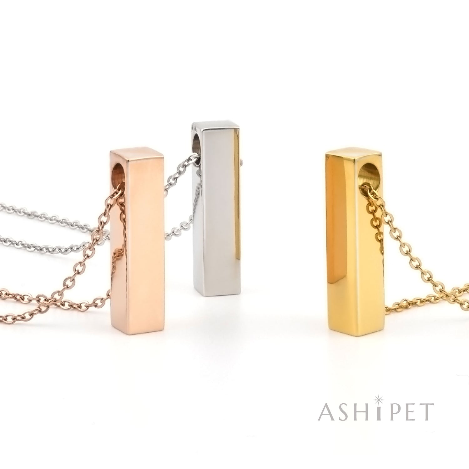 遺骨ペンダント（レクタングル）ASHIPET