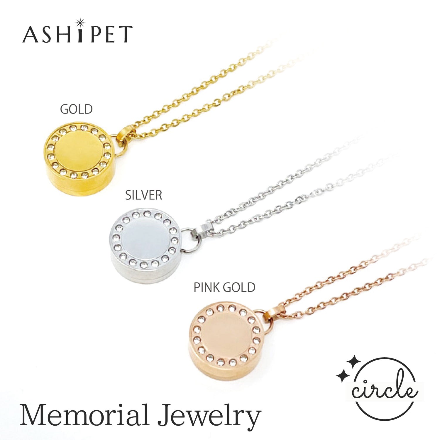 遺骨ペンダント（ストーンサークル）ASHIPET